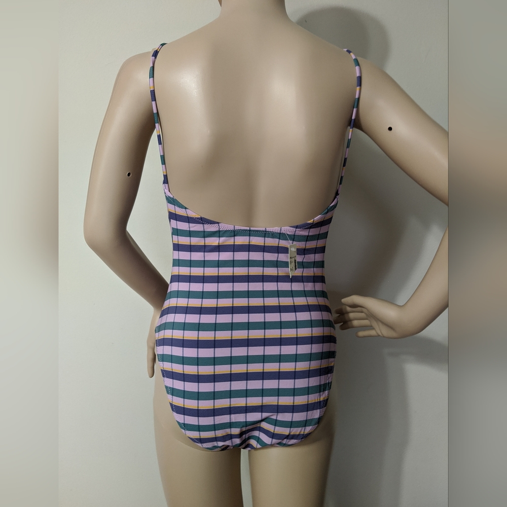 Madewell Second Wave Ruffle Drawstring One Piece - Picture 7 of 7